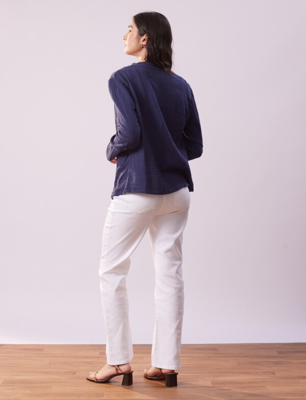 Chaqueta Algodon AZUL