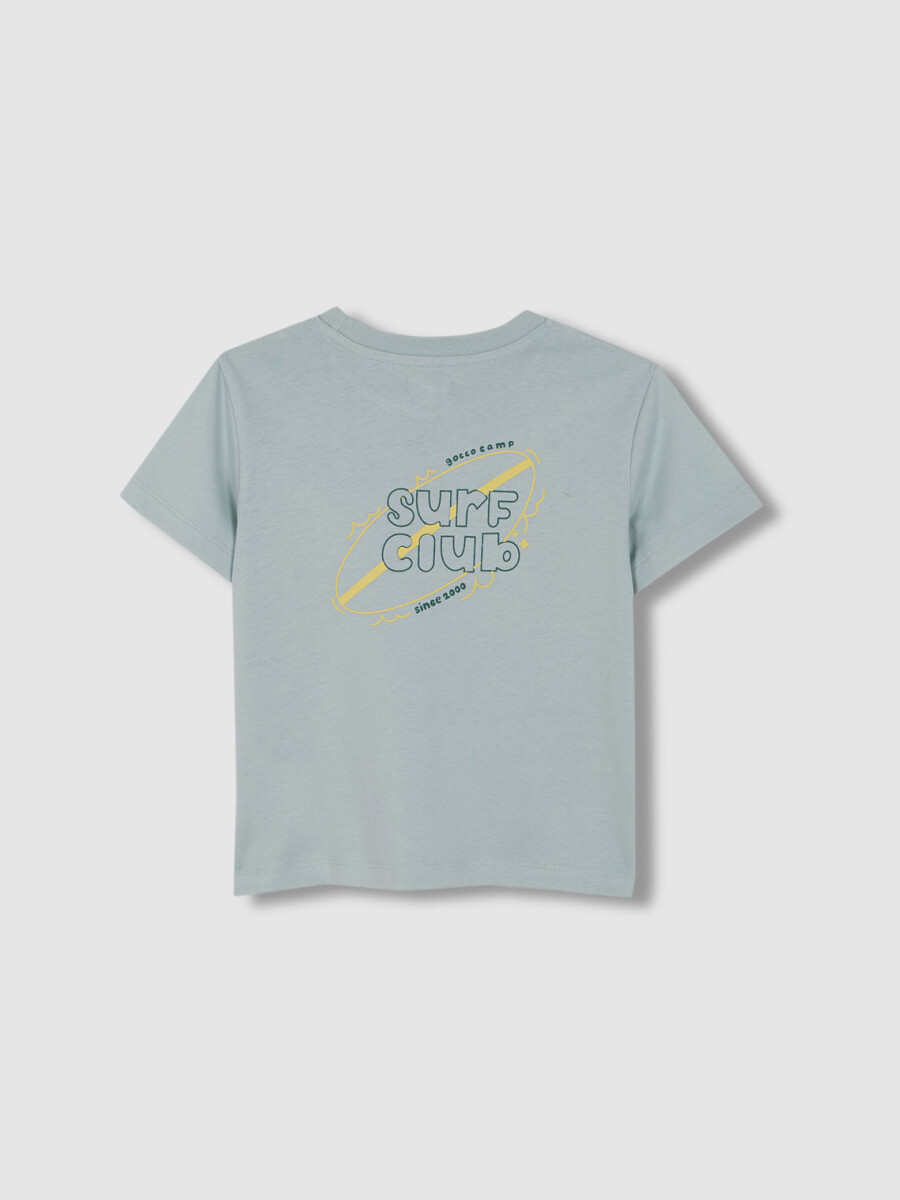 Camiseta Print Surf Club Verde