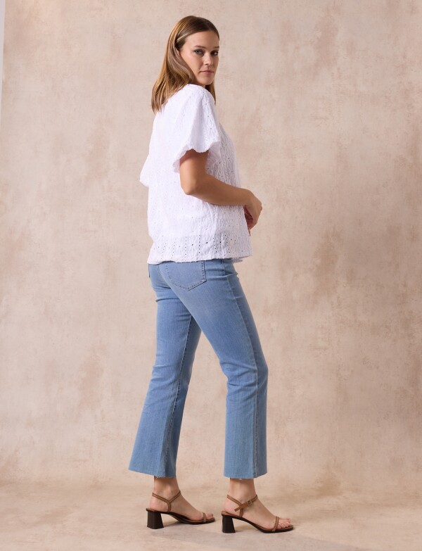 Blusa Broderie BLANCO
