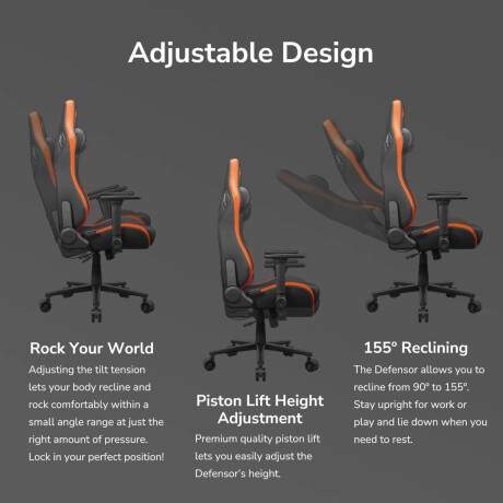 Silla Gamer Cougar Defensor Gold F Silla Gamer Cougar Defensor Gold F