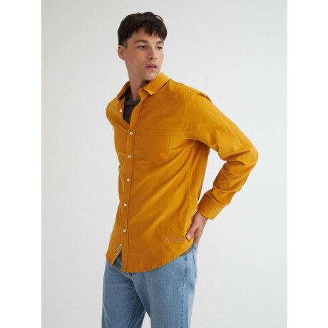 Camisa Flav Mostaza