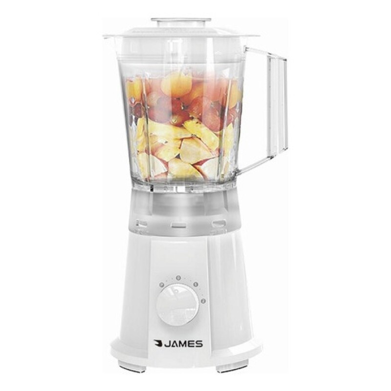 Licuadora James 1.5 Litros 600W 2 Velocidades y Pulso Blanca