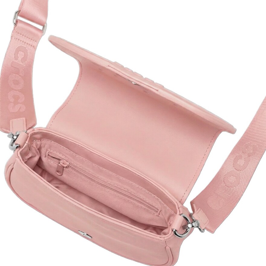 Crossbody Crocs Nylon Crossbody Bag Unisex Powder Pink
