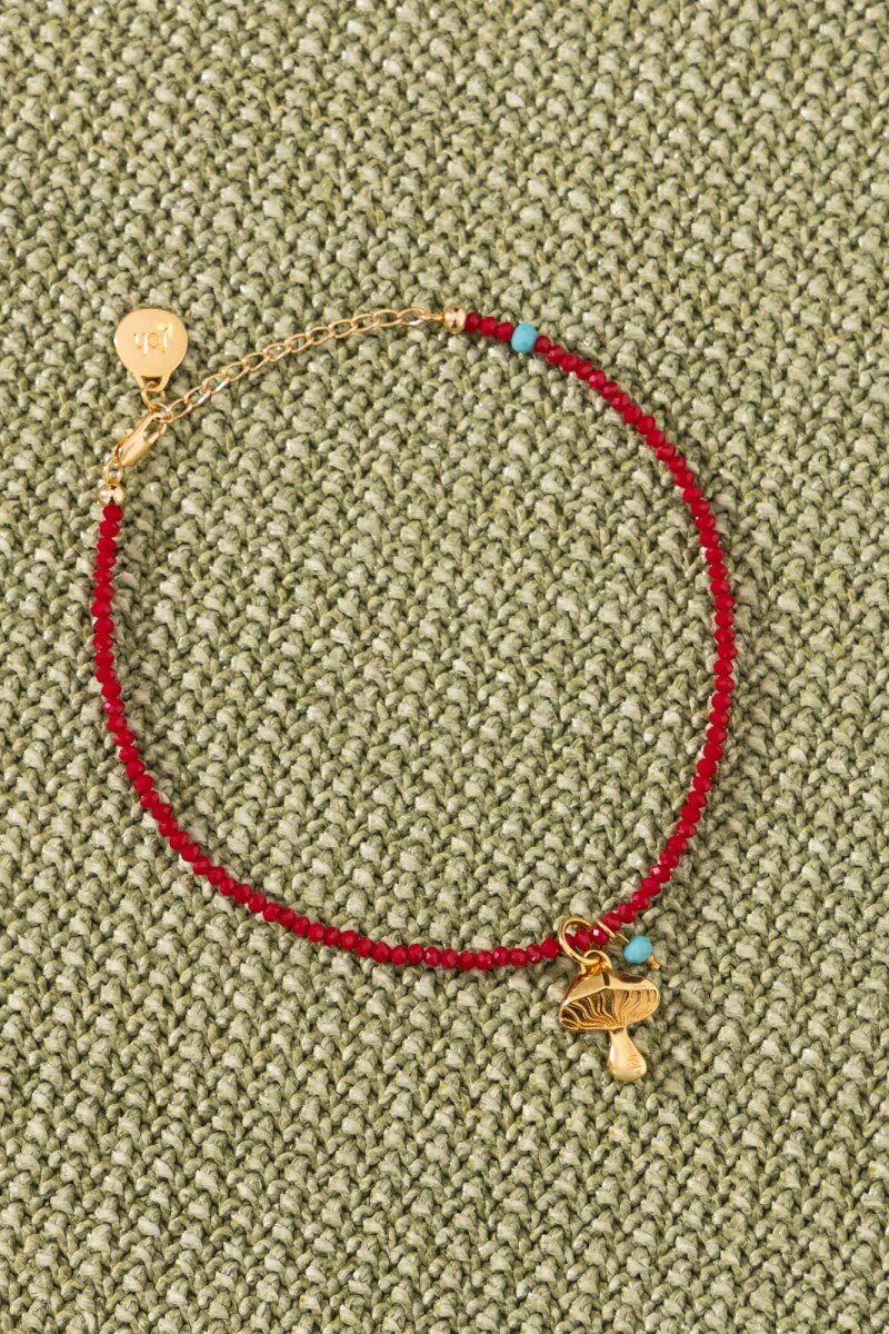 COLLAR SPRING Bordo