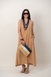 VESTIDO TIALLI Camel