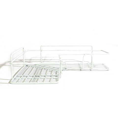 Organizador Esquinero Baño 26.5*26.5*6CM Unica