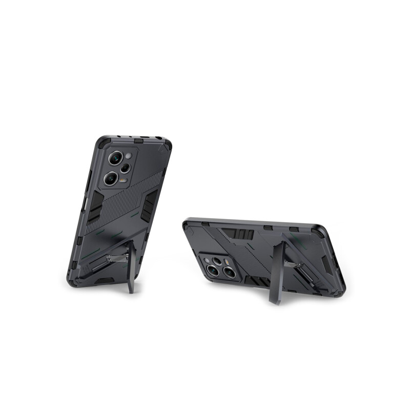 Protector rigido Xiaomi Redmi Note 12 Pro con soporte color gris Protector Rigido Xiaomi Redmi Note 12 Pro Con Soporte Color Gris