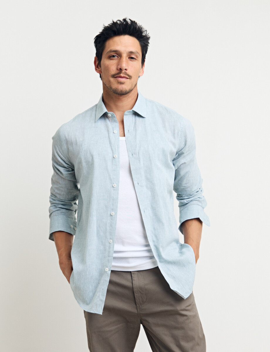 012582 CAMISA HARRY Verde