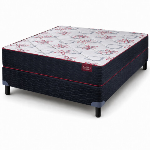 Conjunto Sommier TERMINUS Espuma Reversible - 2 Plazas 140 x 190 x 18 - Hasta 120kg Conjunto Sommier TERMINUS Espuma Reversible - 2 Plazas 140 x 190 x 18 - Hasta 120kg