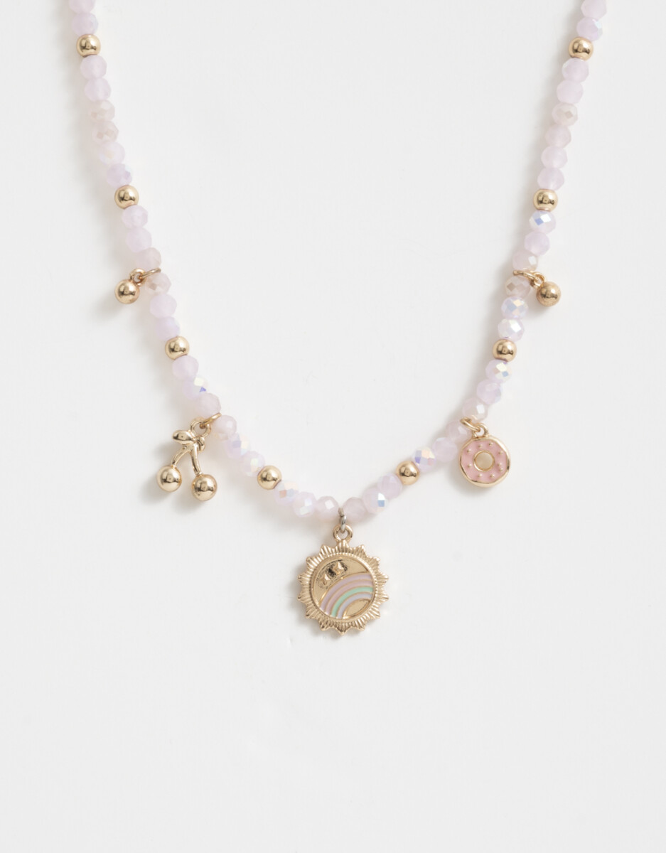 Collar Corto Multi Dijes 