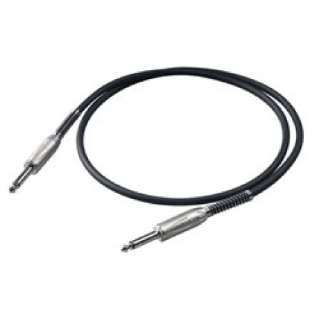 CABLE PARA GUITARRA PROEL DE 3 MTS CABLE PARA GUITARRA PROEL DE 3 MTS