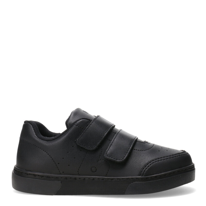 Championes Infantiles Bibi Colegial Velcros Negro