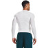 UA HG Armour Comp LS-WHT WHT-100