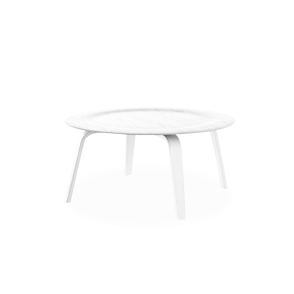 Mesa Baja Eames - Blanco 