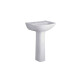 LOZA SANITARIA PEDESTAL COLUMNA BARI GRIS PARA BAÑO 000