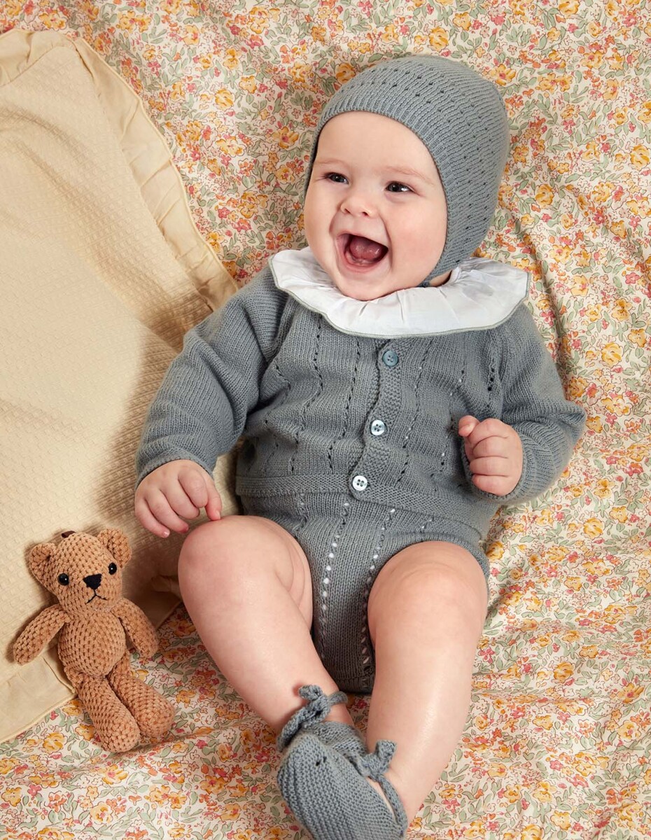 Bombacho Con Desagujados - Azul 