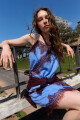 FALDA AMORE AZUL