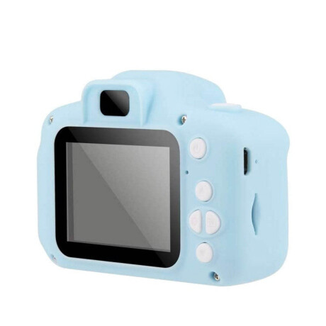 Mini Camara Digital HD Infantil C/Juegos Memoria 32gb Celeste