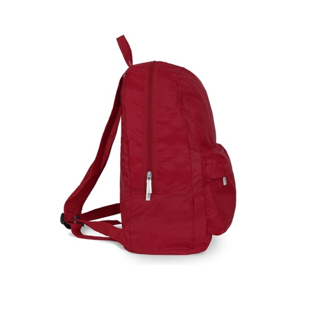 BE FOLDABLE BACKPACK RED BE FOLDABLE BACKPACK RED