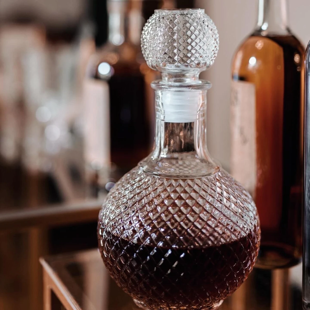 Decantador Vidrio De Whisky 1L 