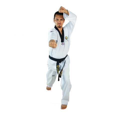 Equipo De Taekwondo Dobok Itf Traje Indumentaria Blanco