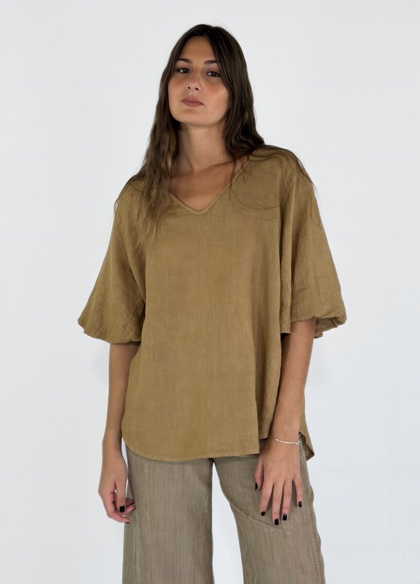 BLUSA LERICCI - CAMEL 