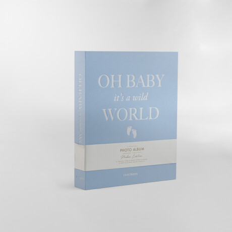 ALBUM DE FOTOS BABY ITS A WILD WORLD CELESTE - UNICO