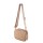 Bandolera Perla Taupe Tela