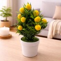 PLANTA ARTIFICIAL CON LIMONES Y MACETA PLANTA ARTIFICIAL CON LIMONES Y MACETA