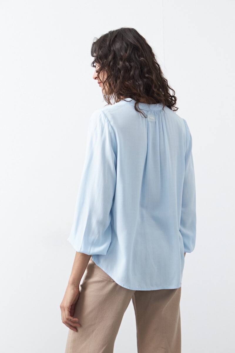 CAMISA ONA Celeste