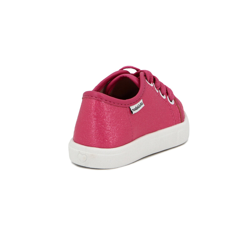 Molekinha Deportivo Casual Acordonado Fucsia