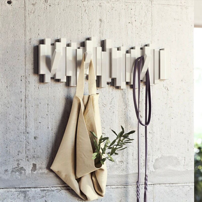 Perchero de Pared Tina Umbra - Blanco Perchero de Pared Tina Umbra - Blanco