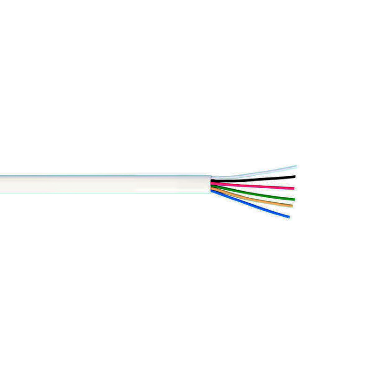 Cable telefónico de 3 pares blanco - CB1103N 