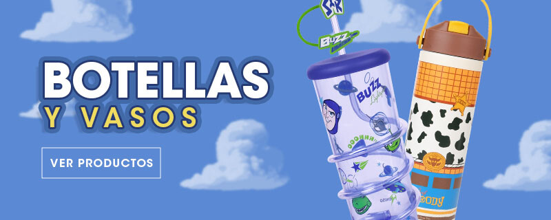 Botellas y vasos