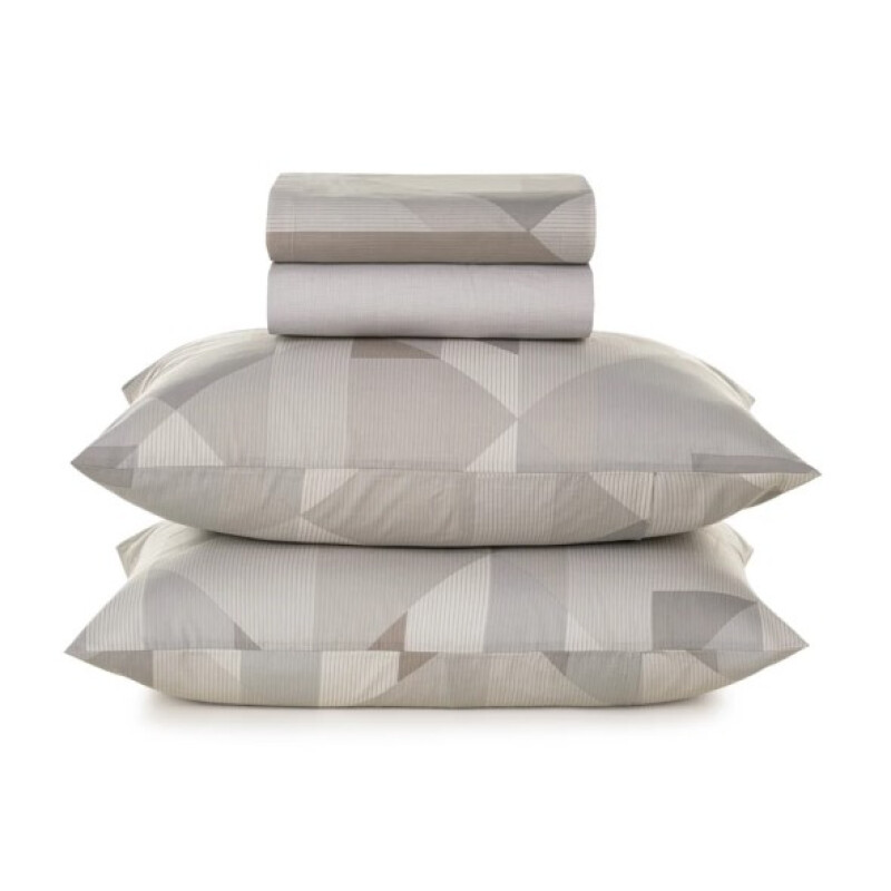 Juego de cama KING Karsten 100 % algodón de 160 hilos (4 piezas) BLASIUS
