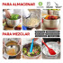 Juego de 8 Bowl De Acero Inoxidable Utensilios Cocina Profesional IMBACK Multicolor Juego de 8 Bowl De Acero Inoxidable Utensilios Cocina Profesional IMBACK Multicolor