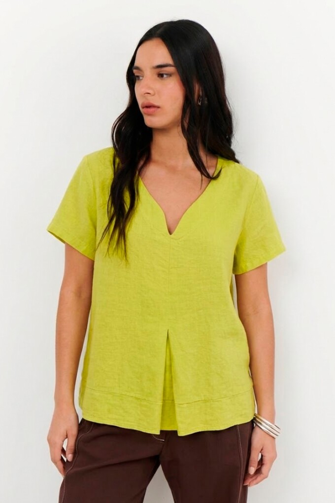 BLUSA LINO PEPPER LIMA