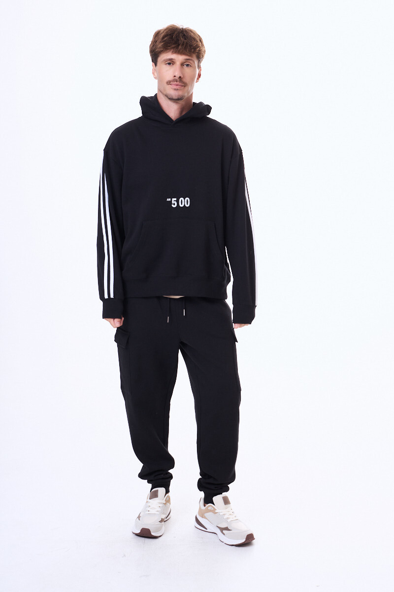 Buzo de felpa Valencia Negro