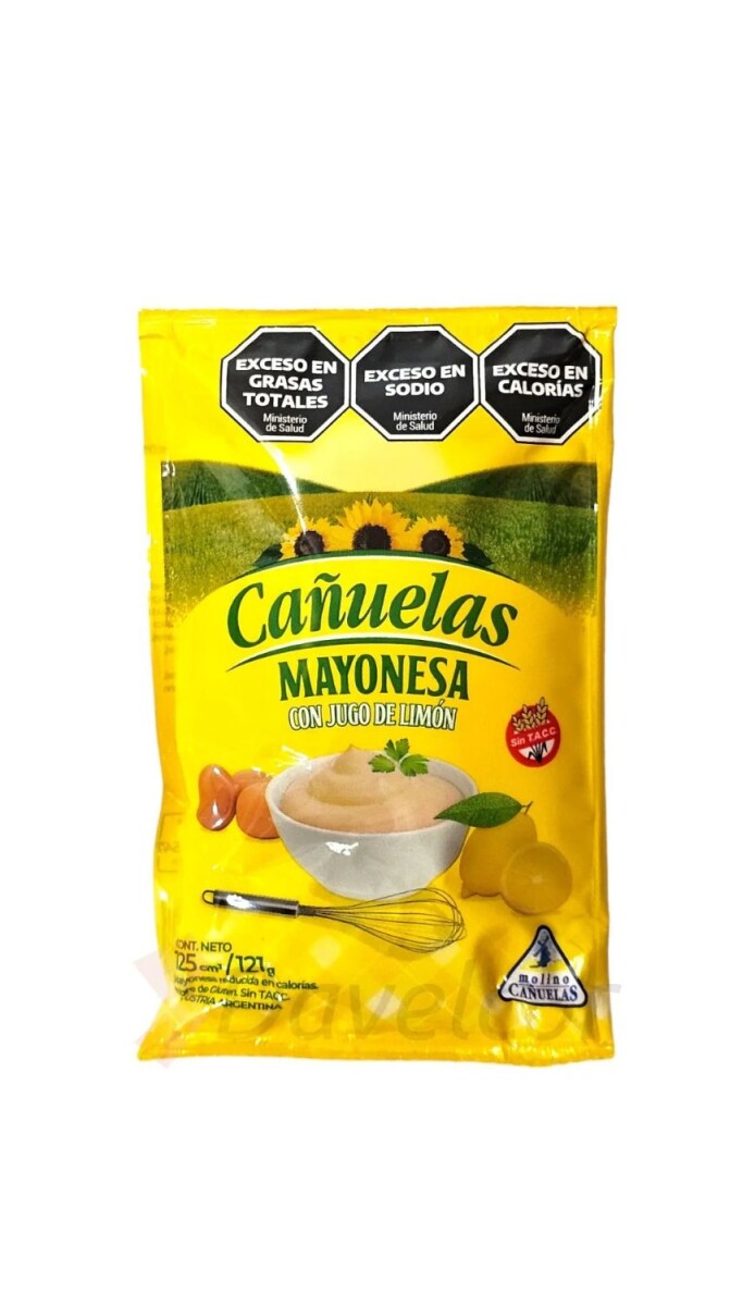 MAYONESA CAÑUELAS 125G (DISPLAY 20PCS) 