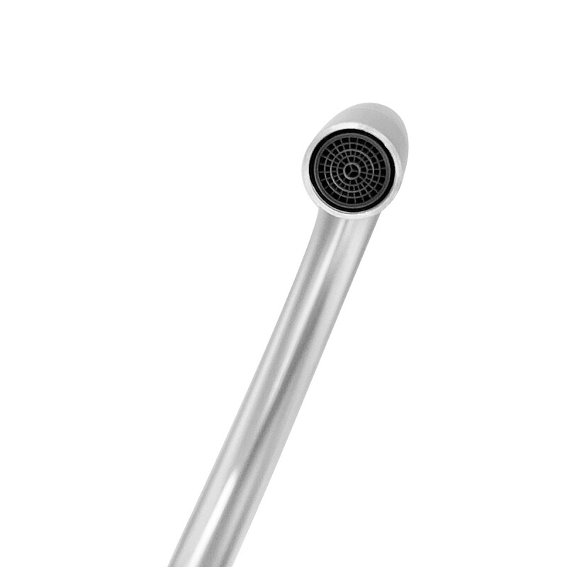 Canilla monocomando para mesada agua fría PLATEADO