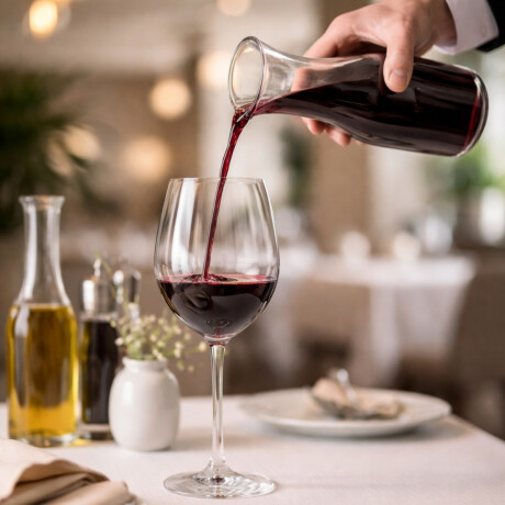 Botellón para Vino de Vidrio 1 Litro Crisa Botellón para Vino de Vidrio 1 Litro Crisa