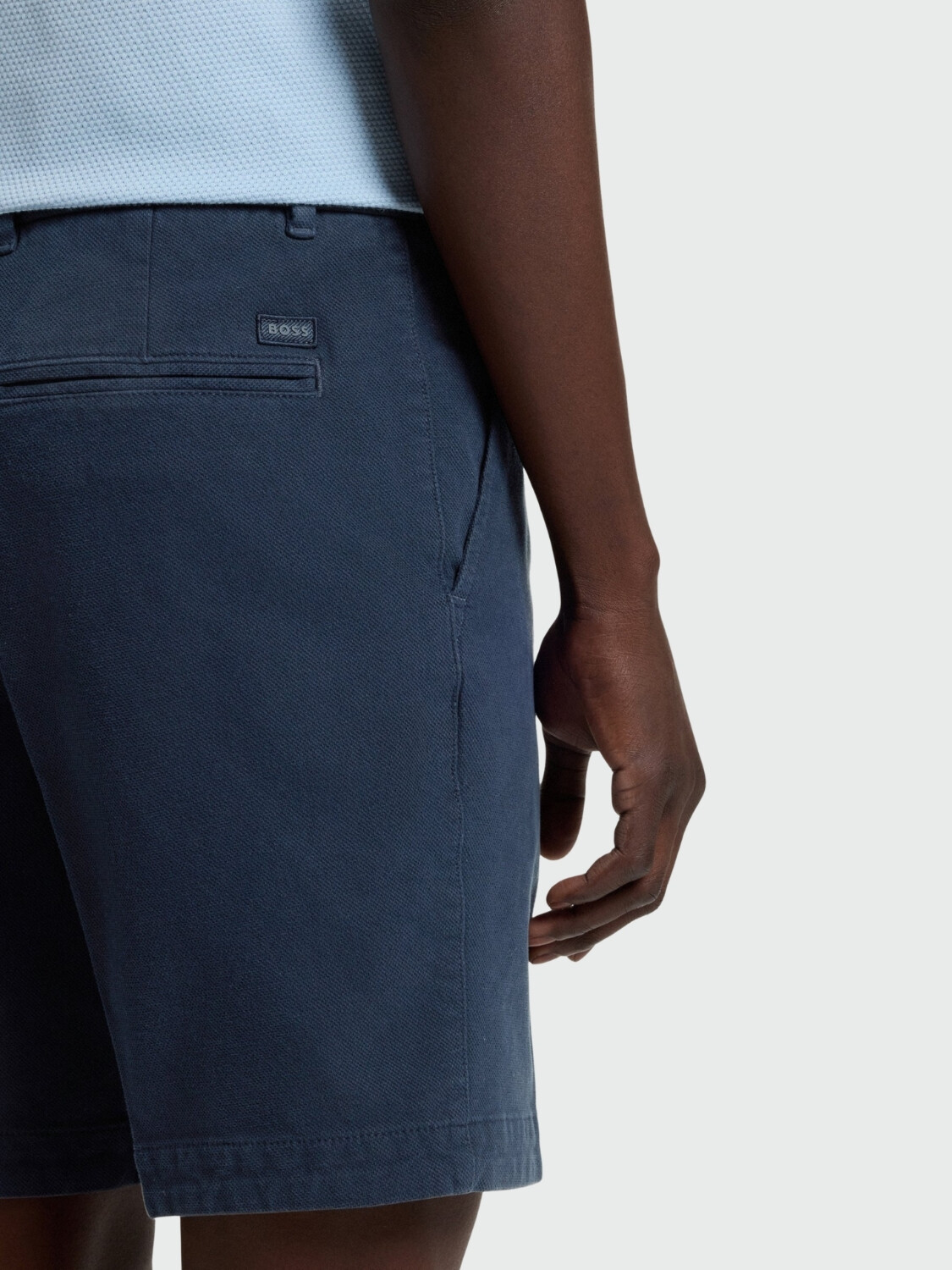 BOSS - Shorts H-Slice Azul Oscuro