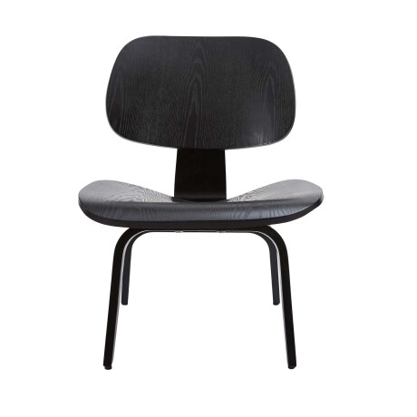 BUTACA LCW MADERA NEGRO ESTILO EAMES