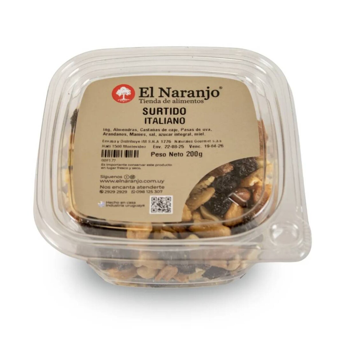Surtido El Naranjo 200 Grs - 200 gr 