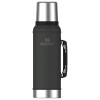 Combo Stanley Termo Classic 940ml + Mate en Acero Inox. 230ml + Bombilla Spoon Negro