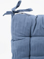 ALMOHADON SILLA LISO AZUL PIEDRA