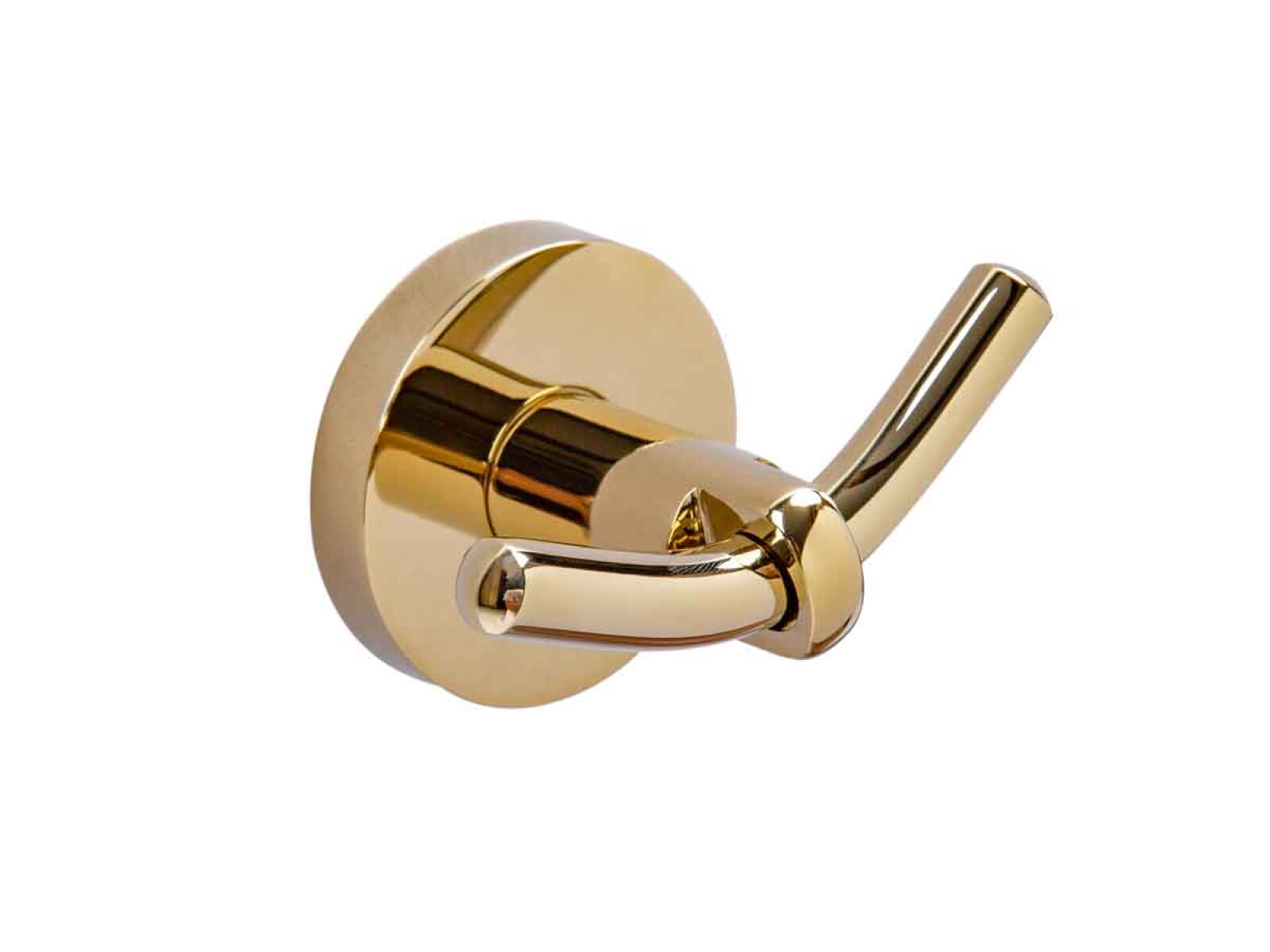 Percha Accesorio Baño Metal Modena Dorado Brushed Gold 