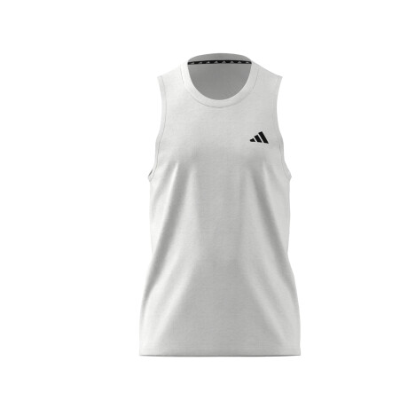 MUSCULOSA adidas TRAIN ESSENTIALS FEELREADY WHITE/BLACK