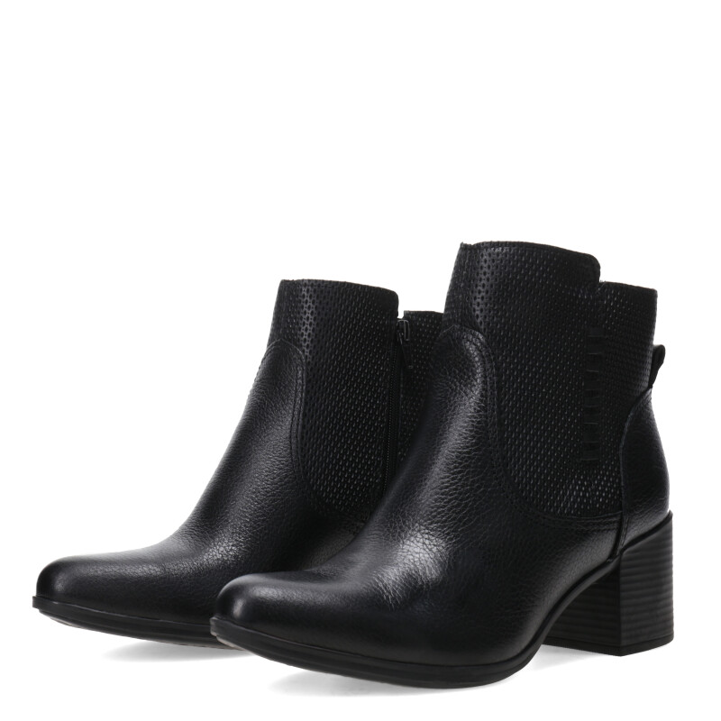 Botas de Mujer Bottero caña baja Negro