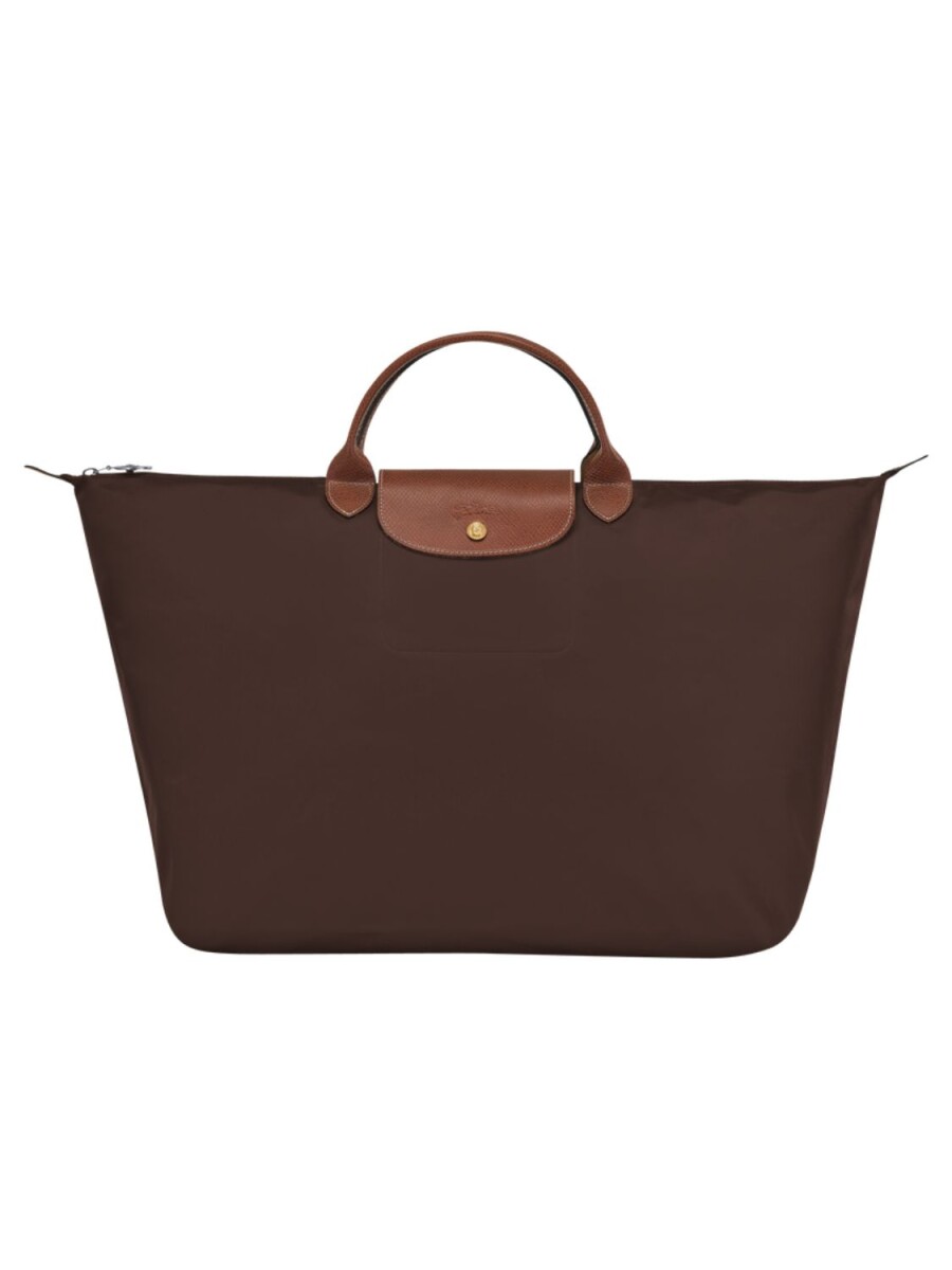 Longchamp -Bolso de viaje Longchamp plegable con cierre y asa corta, Le pliage 